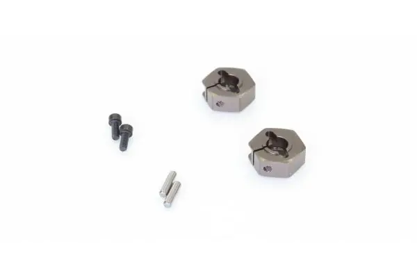 Kyosho UB055-52 Clamp Wheel Hub (52/Gun Metallic)