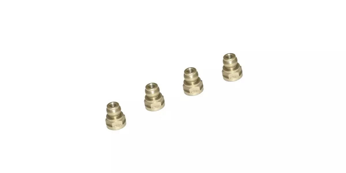 Kyosho UBW006 Velvet Coat φ5.8 Damper Ball Mount Nut (4pcs)