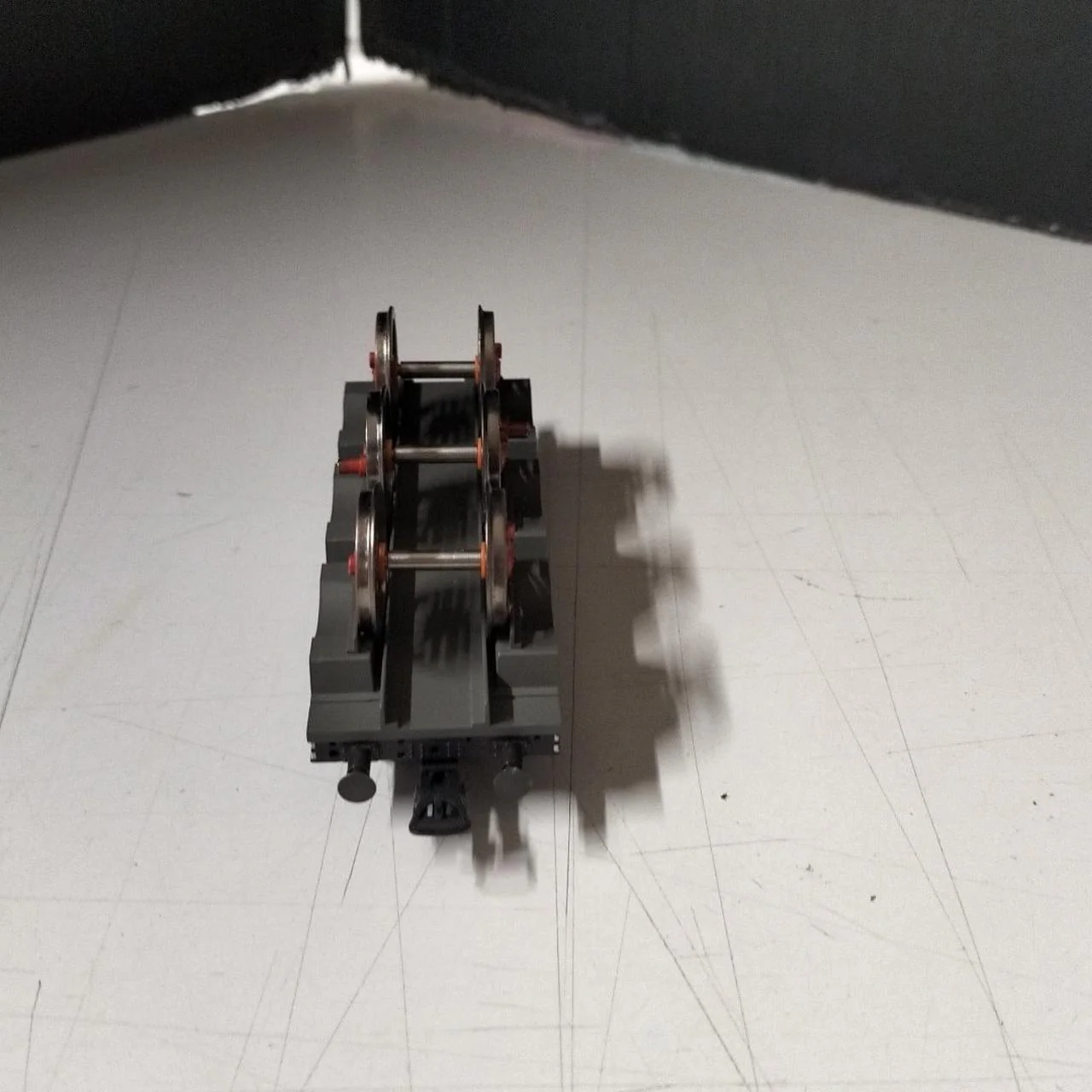LILLIPUT HO gauge FLAT WAGEN WITH LOCO WHEEL LOCO - Image 10