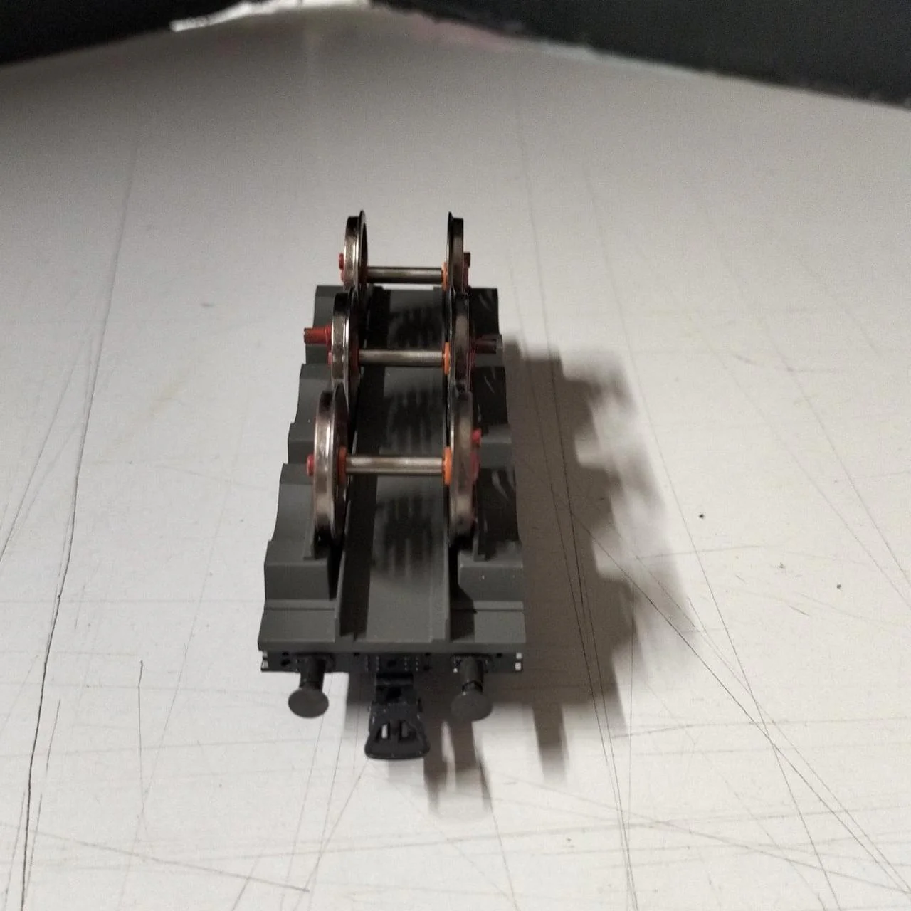 LILLIPUT HO gauge FLAT WAGEN WITH LOCO WHEEL LOCO - Image 11