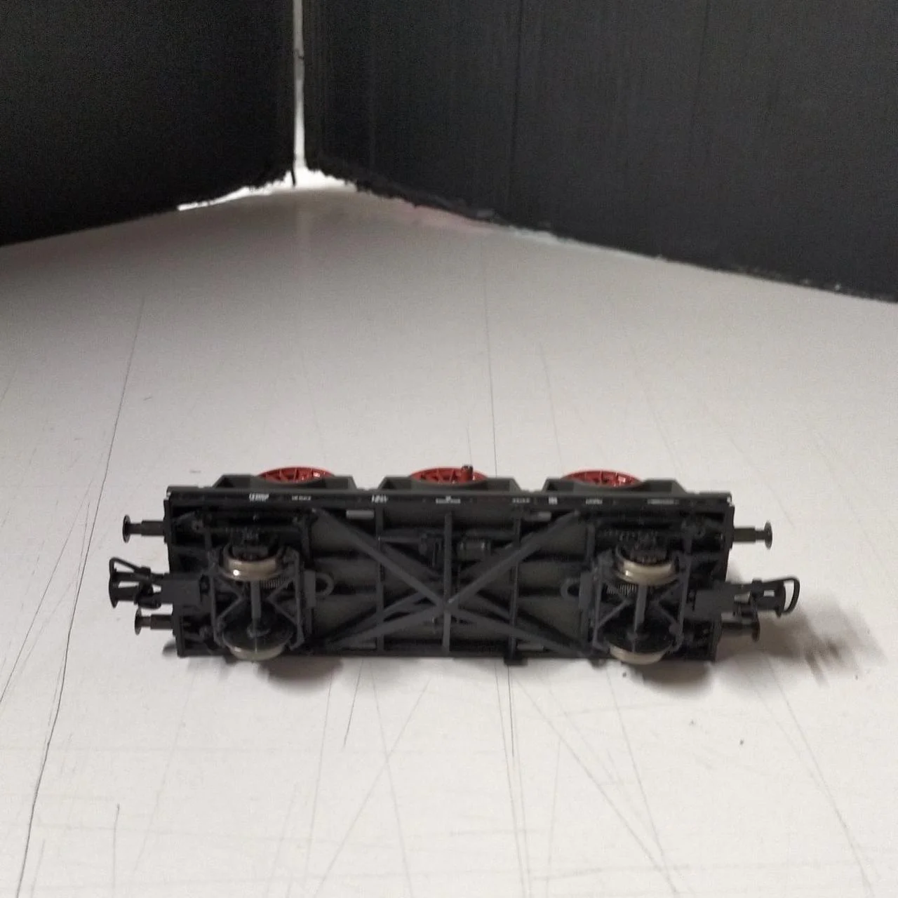 LILLIPUT HO gauge FLAT WAGEN WITH LOCO WHEEL LOCO - Image 12