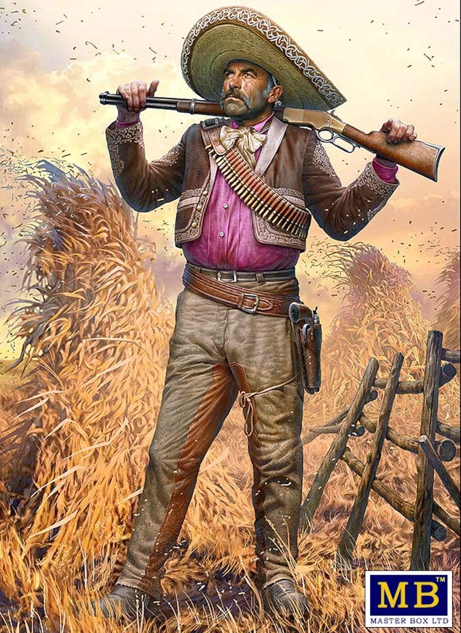 Master Box MB35205 1/35 Outlaw. Gunslinger Series. Kit No.3 Pedro Melgoza Bounty Hunter - Image 3