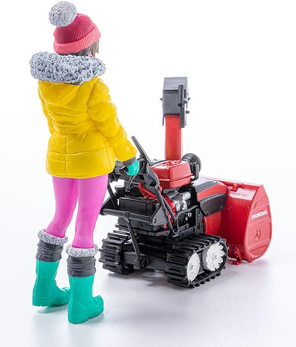 Max Factory 1/20 PLAMAX MF-62 minimum factory Minori with Honda Small Snow Plow HSS1170n (JX) - Image 2