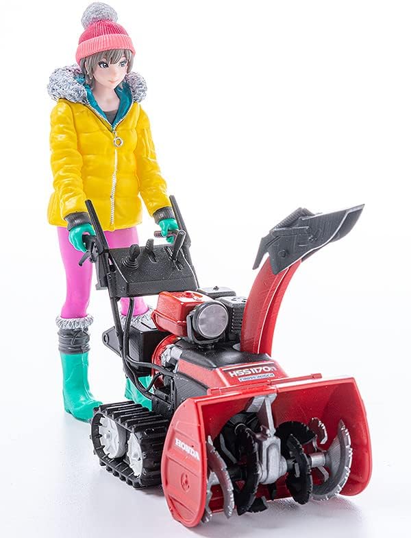 Max Factory 1/20 PLAMAX MF-62 minimum factory Minori with Honda Small Snow Plow HSS1170n (JX) - Image 3