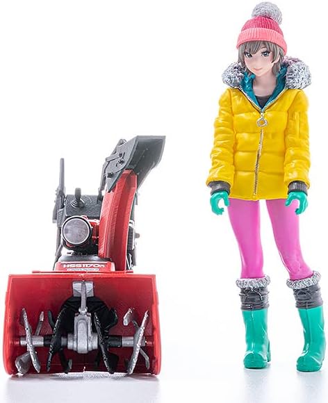 Max Factory 1/20 PLAMAX MF-62 minimum factory Minori with Honda Small Snow Plow HSS1170n (JX) - Image 6