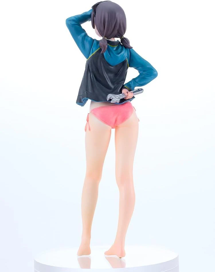 Max Factory 1/20 PLAMAX MF-97 minimum factory Minori with Honda BF350 Grand Prix White outboard motor - Image 8
