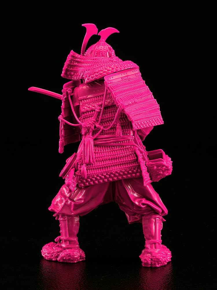 Max Factory PLAMAX 1/12 Kamakura Period Armored Warrior Pink Color Edition, Tsubaki - Image 3