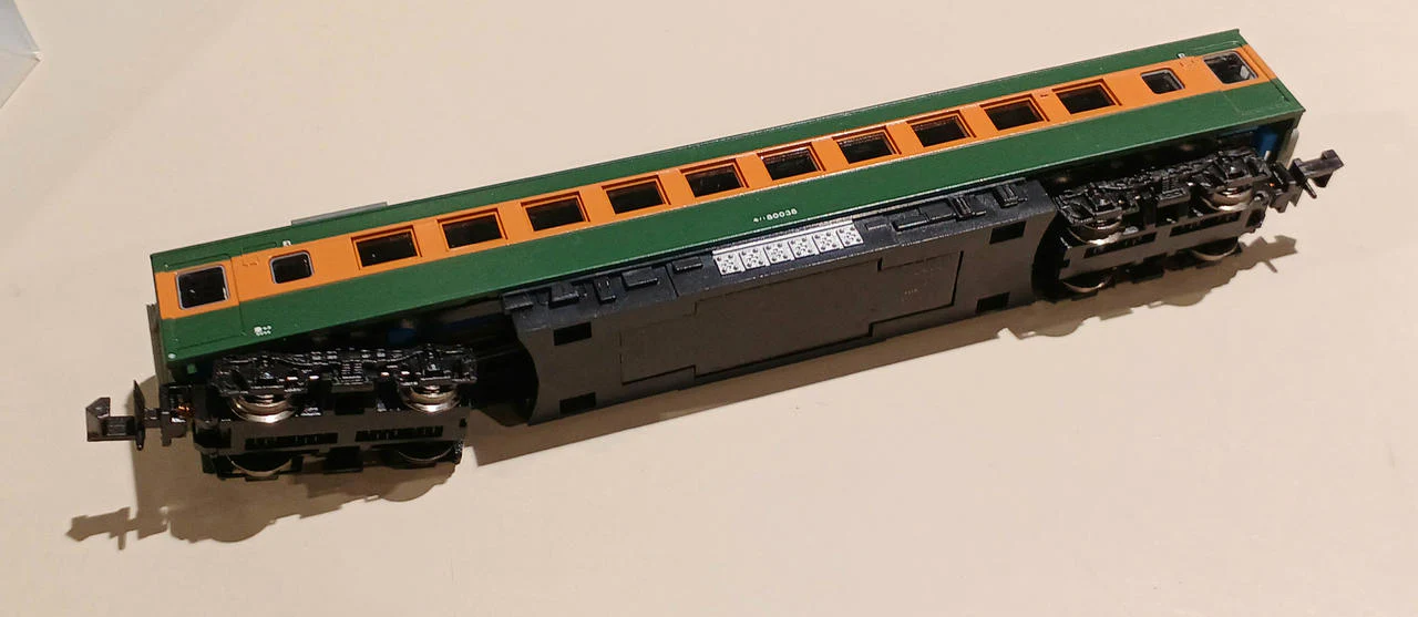 MICRO ACE N Gauge JNR 80 Series Shonan Color 1st & 2nd Generation Updated Cars 7-Car Basic Set - Image 4