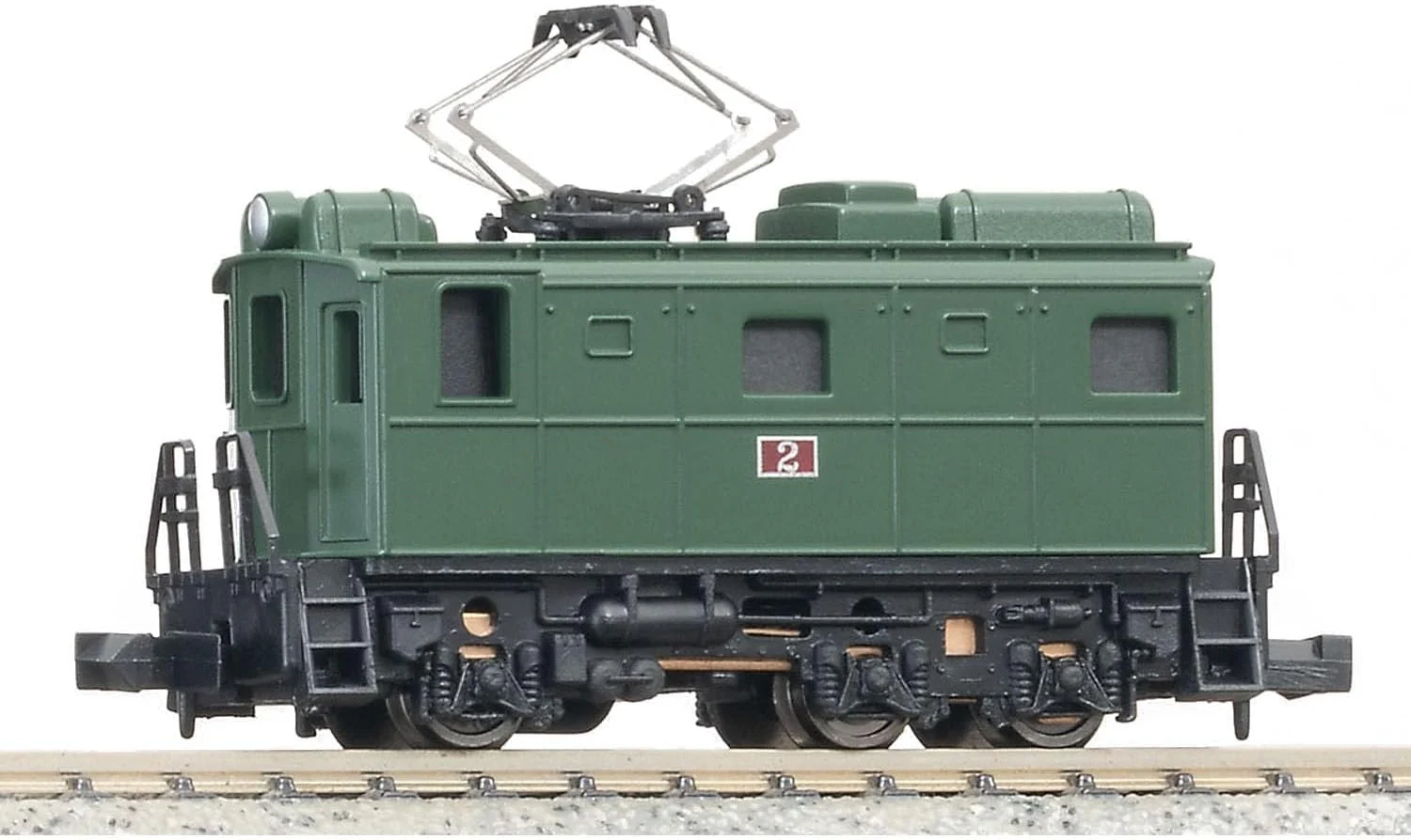 MicroAce A1538 Type C Locomotive European-style Electric Locomotive/Green