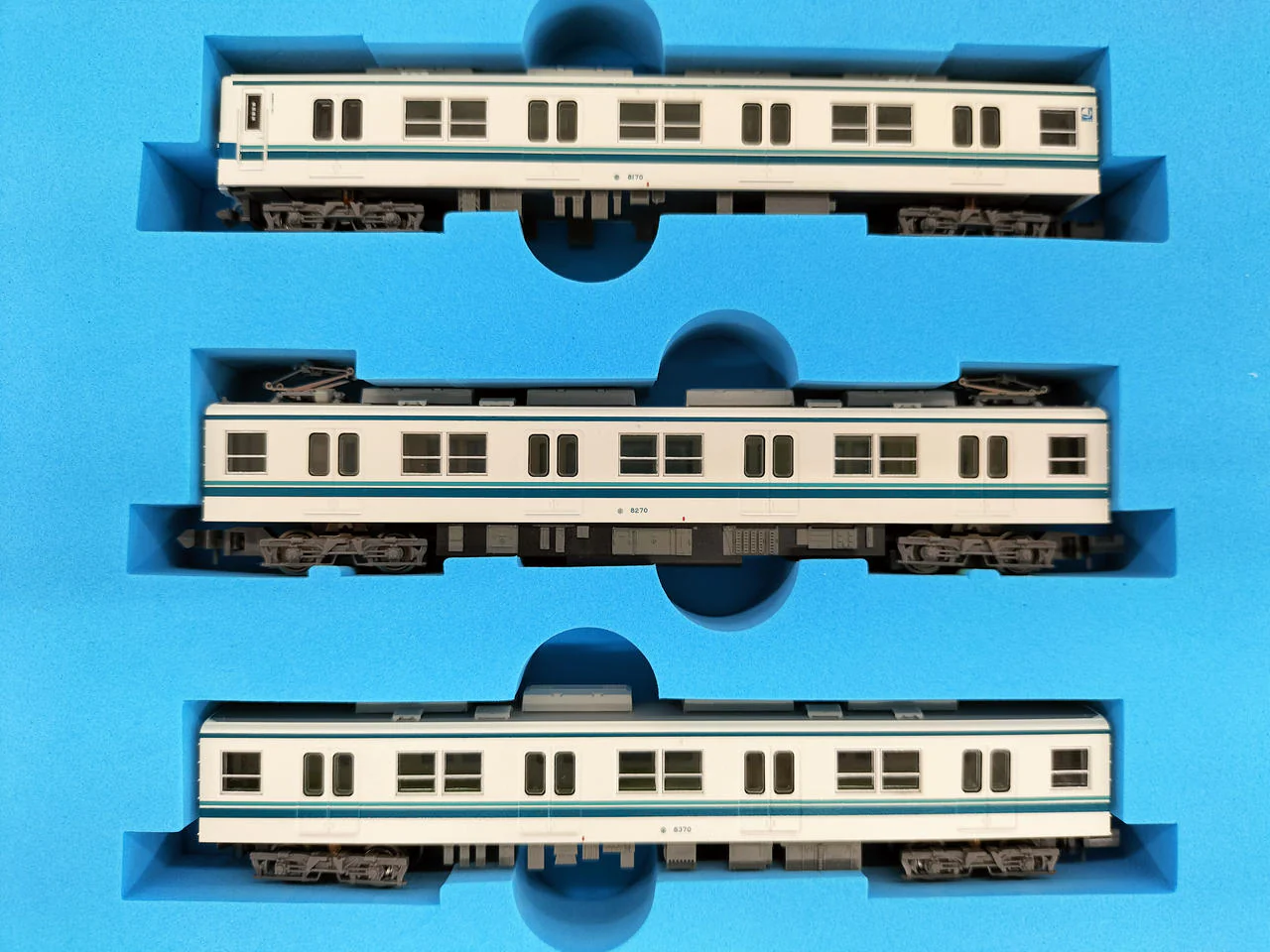 Microace Model Train Tobu 8000 Series New Paint & Air-Conditioned Car 6-Car Set - Image 5
