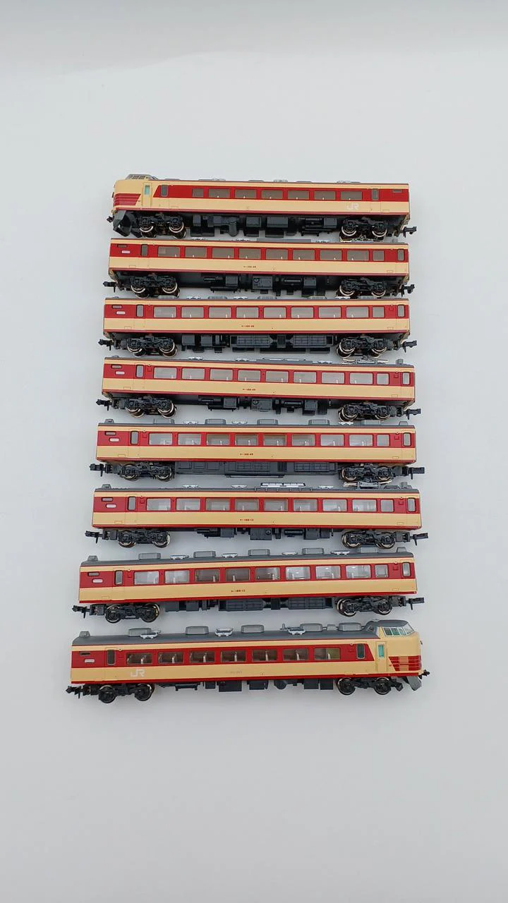 Microace N Gauge Limited Express Color Limited Express Shiosai 8-Car Set - Image 11