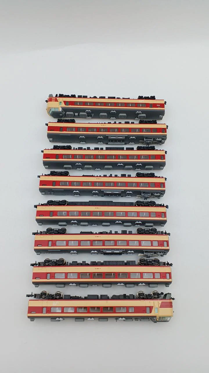 Microace N Gauge Limited Express Color Limited Express Shiosai 8-Car Set - Image 13