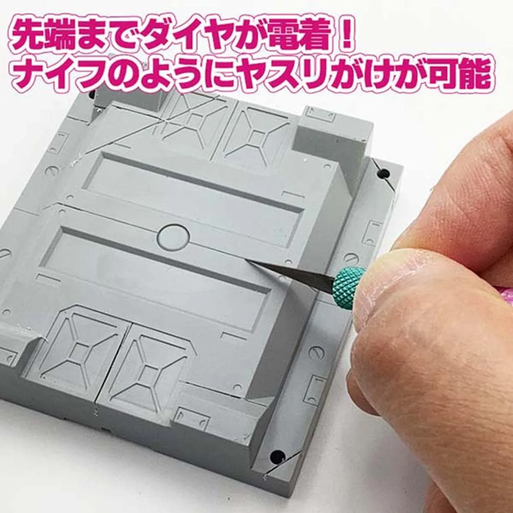 MINESHIMA EDU-90-5400F Eiger Tool Ultra Thin Swamp File 0.5mm 90° #400 - Image 4