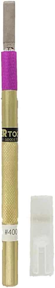 MINESHIMA EDU-90-5400F Eiger Tool Ultra Thin Swamp File 0.5mm 90° #400 - Image 7
