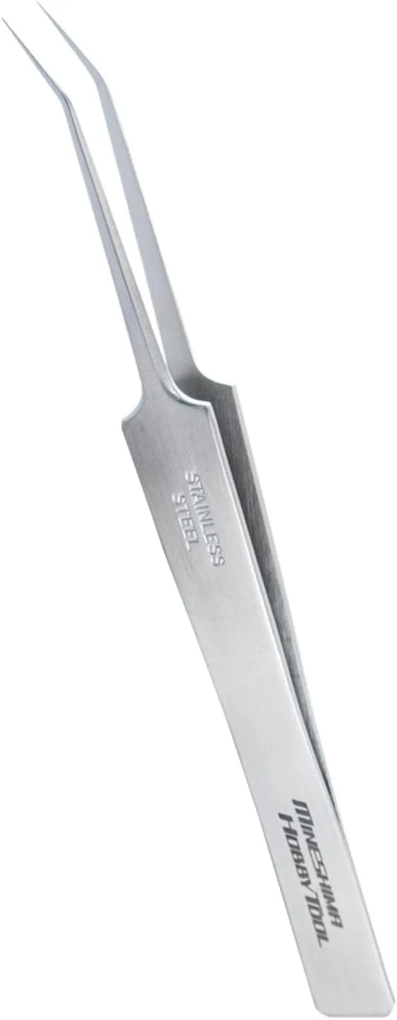 Mineshima F-125M Ultra-Fine Tip Tweezers 125 mm