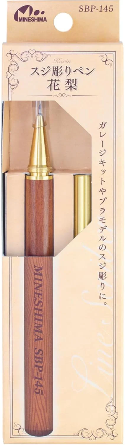 Mineshima SBP-145 Scribing Pen Karin Quince Wood - Image 2