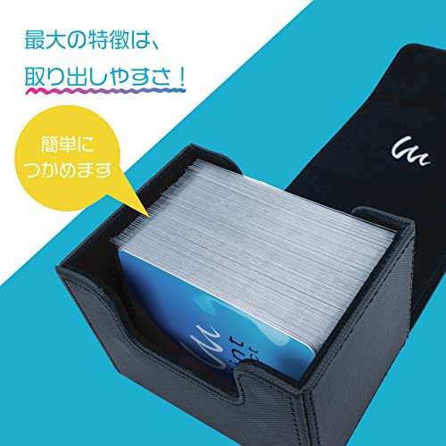 Mint Protect デッキケース サイドローダー 100 ポケカ カードケース (ブラック) - Image 6