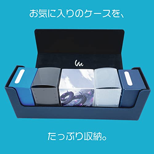 Mint Protect ストレージボックス トレカ 400 フルプロテクトスリーブ 硬質ケース デッキケース 収納 (ブルー) - Image 6