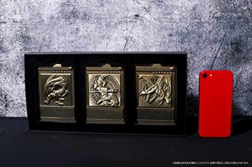 Movic Yu-Gi-Oh! Duel Monsters Blue-eyed White Dragon & Black Magician & Red-Eyes Black Dragon Relief Set (damaged outer plastic wrapping as per photos) - Image 4