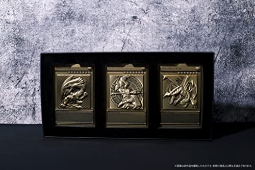 Movic Yu-Gi-Oh! Duel Monsters Blue-eyed White Dragon & Black Magician & Red-Eyes Black Dragon Relief Set (damaged outer plastic wrapping as per photos) - Image 5