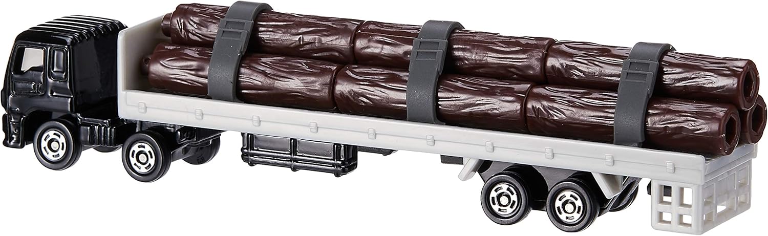 Tomica No. 125 Isuzu Giga timber transport vehicle - Image 3