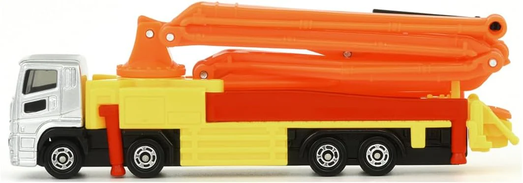 Tomica No. 127 Mitsubishi Fuso concrete pump truck - Image 5