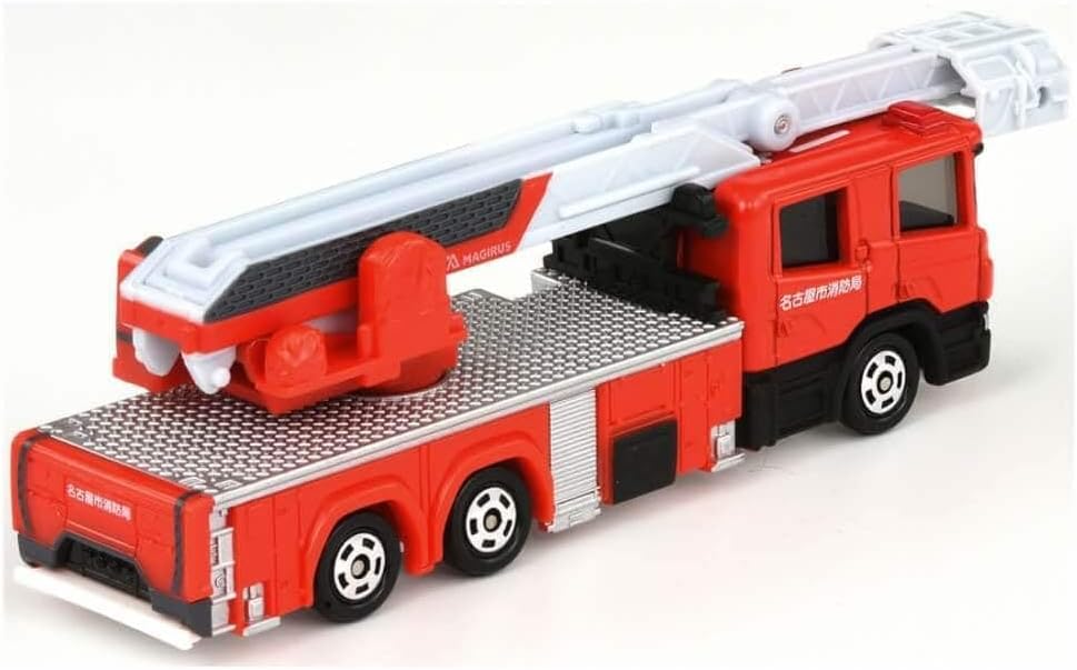 Tomica No. 145 Nagoya City Fire Department 30m-class articulating ladder truck - Image 4