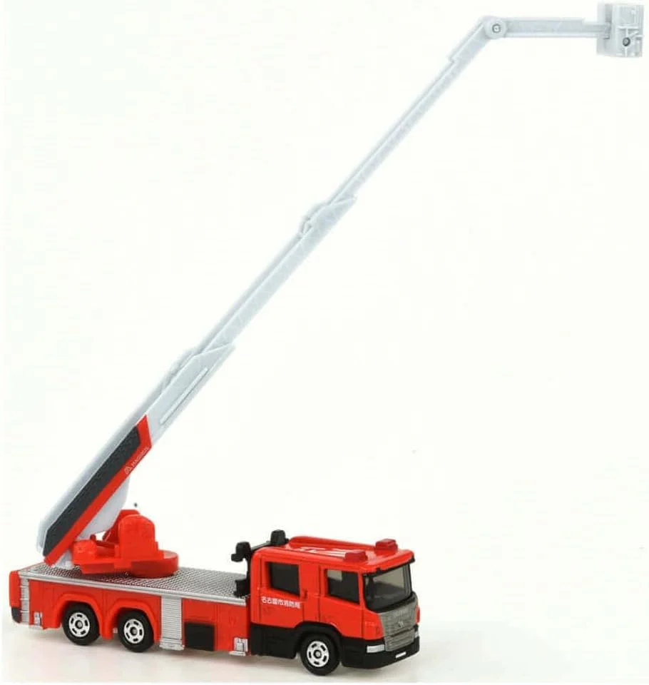 Tomica No. 145 Nagoya City Fire Department 30m-class articulating ladder truck - Image 6