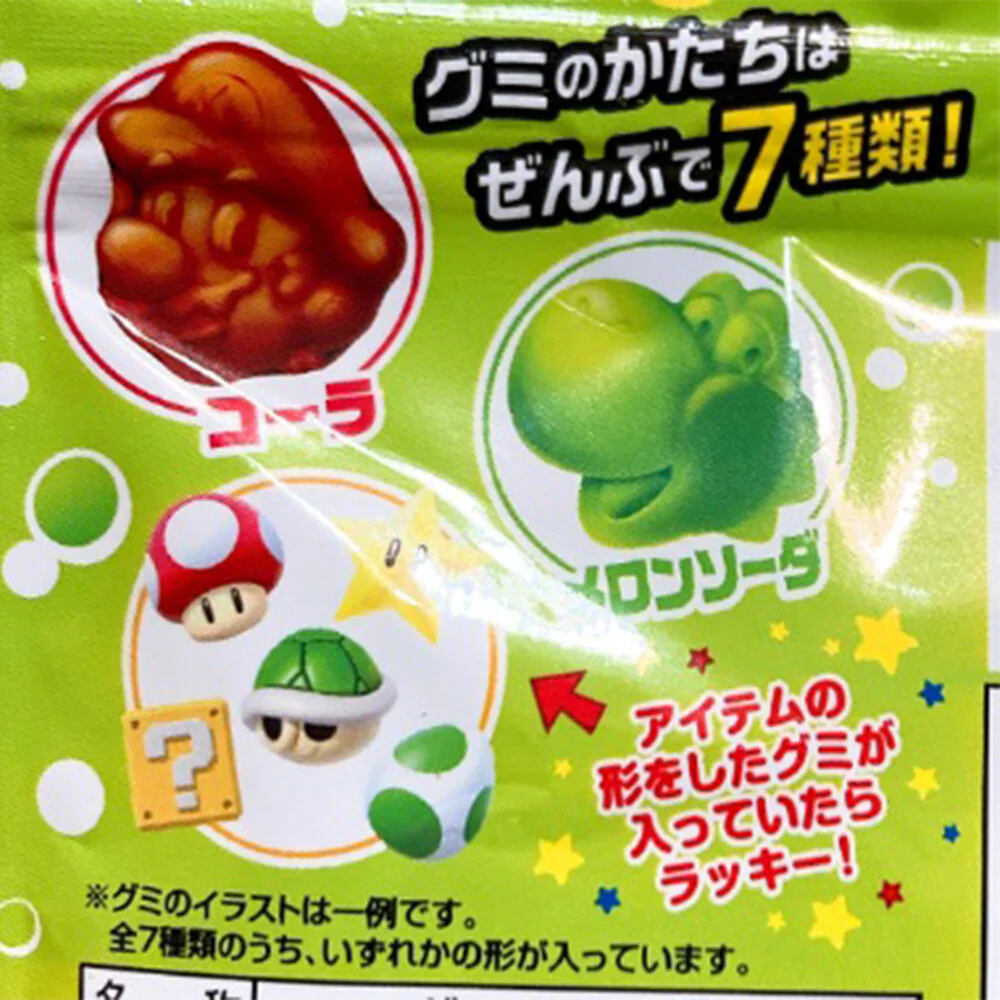 Nobel Super Mario Gummy - Cola & Melon Soda, 1 box (6 packs) - Image 2