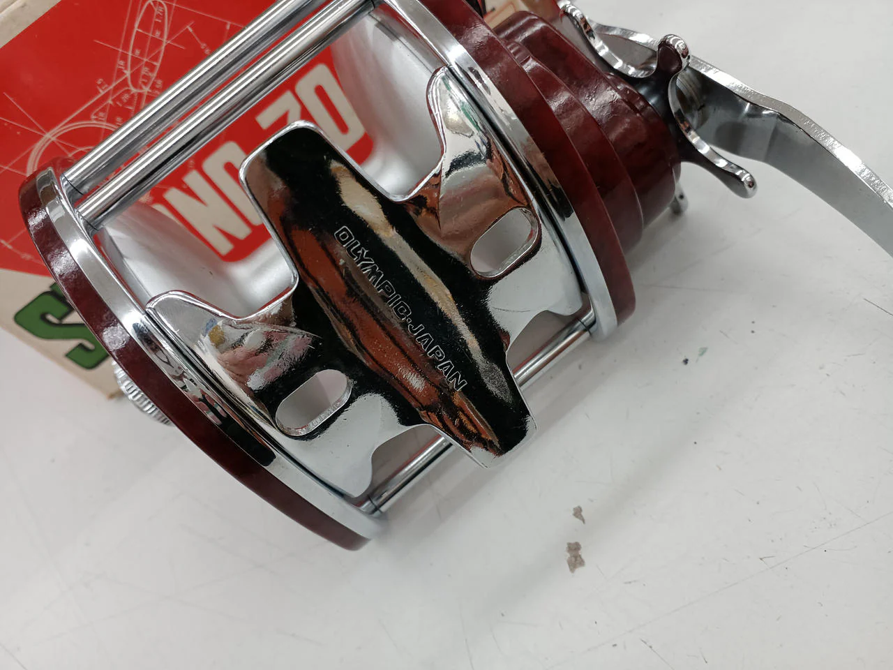 OLYMPIC Olympic conventional reel vintage STRONG 70-AW - Image 5