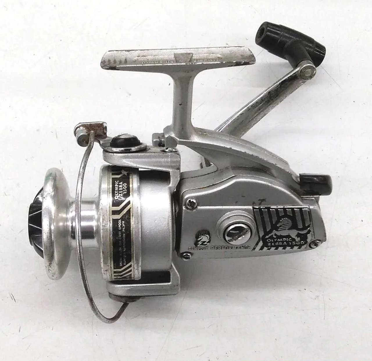 OLYMPIC Spinning Reel (Old Tackle) ZEBRA 1500 - Image 3