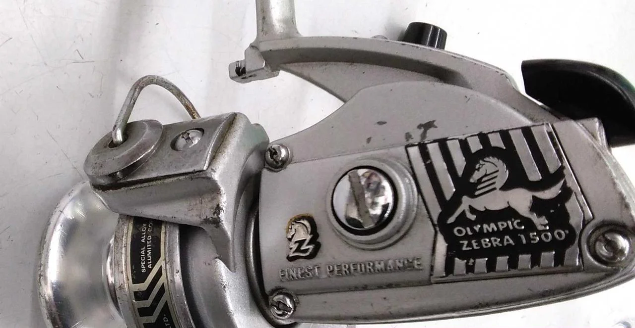 OLYMPIC Spinning Reel (Old Tackle) ZEBRA 1500 - Image 4