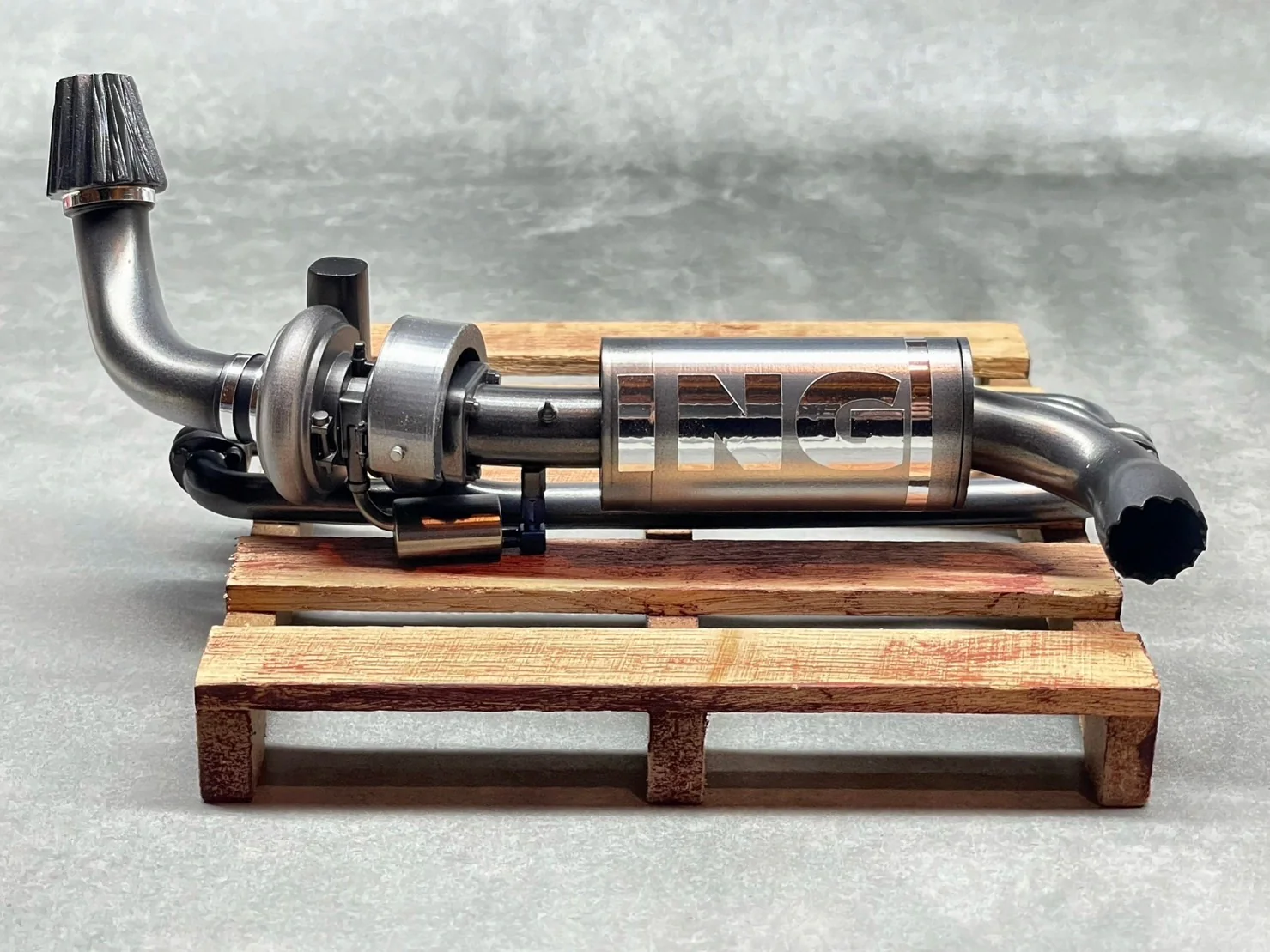 Pandora RC APA-1540 RWB rotana Muffler Set