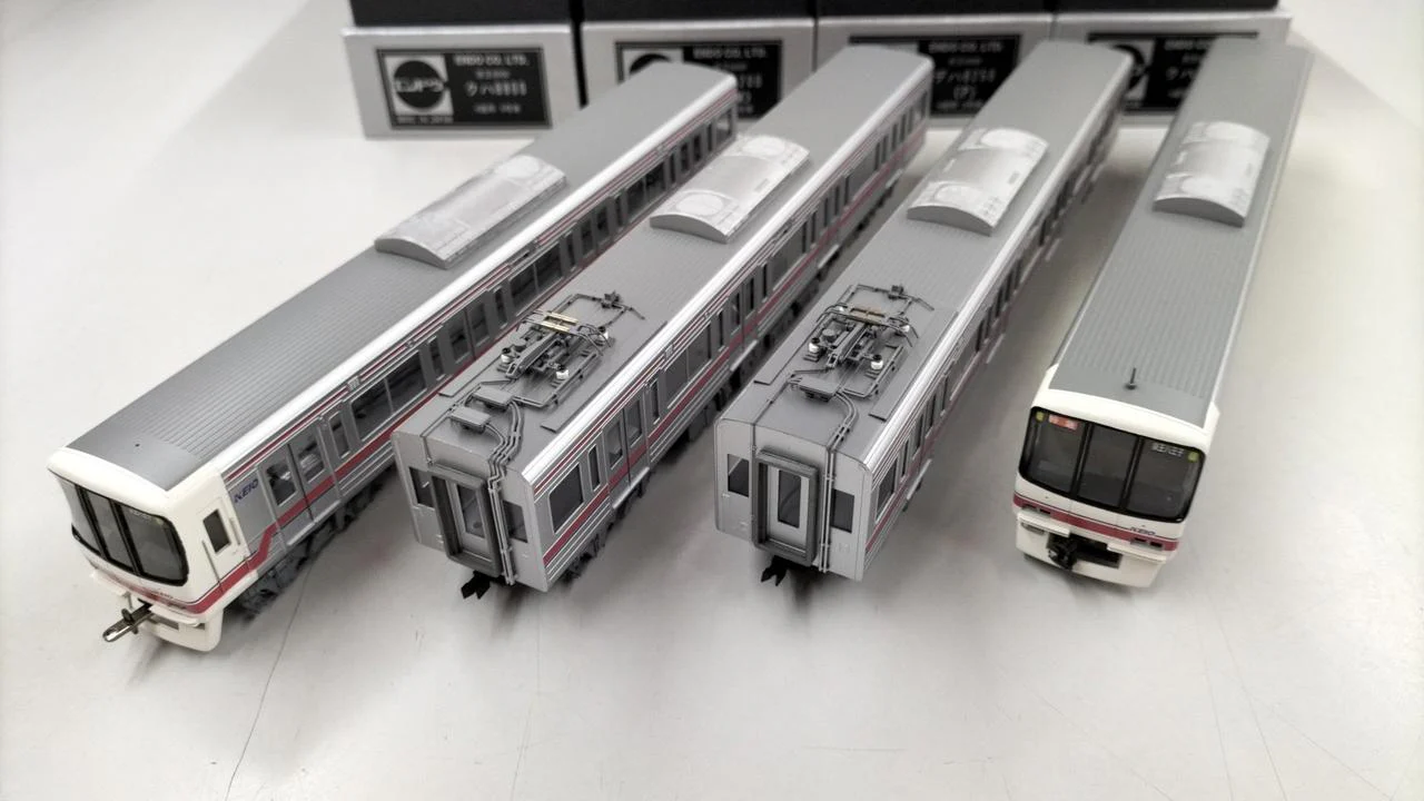 Pea HO Keio 8000 Series 4 cars - Image 6