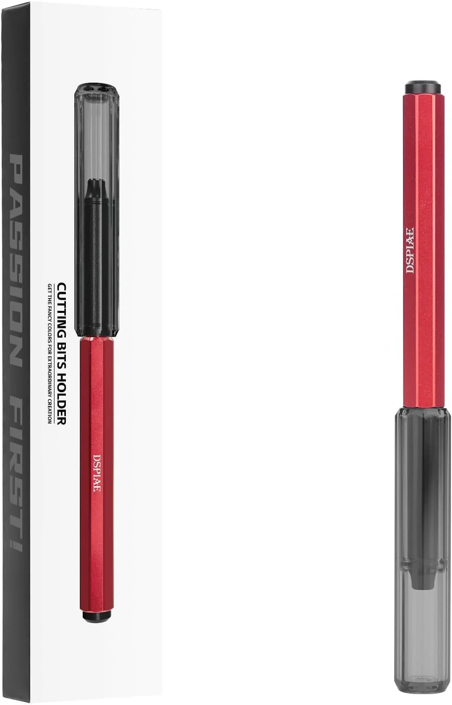 Plamokojo AT-EH01-PRO Aluminum Chisel Grip (Red) - Image 2