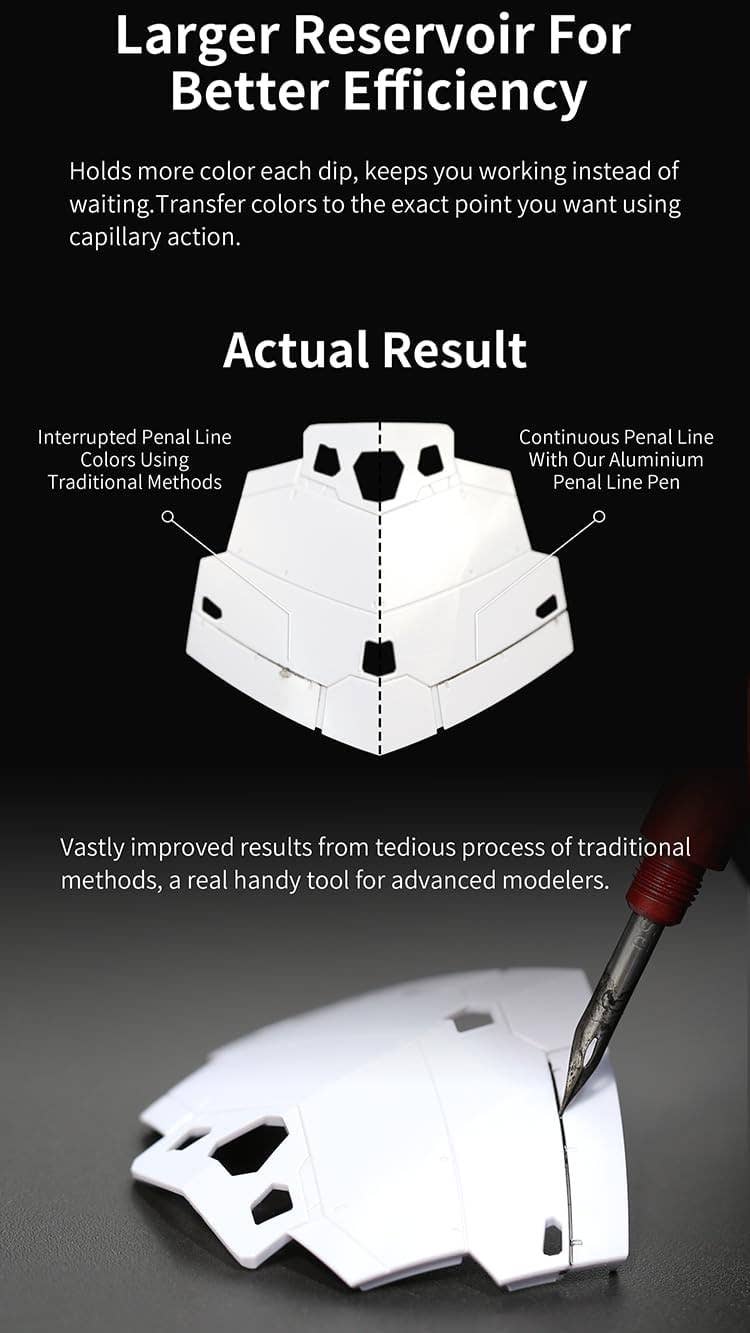 Plamokojo AT-PL Aluminum Fountain Pen for Inking - Image 3