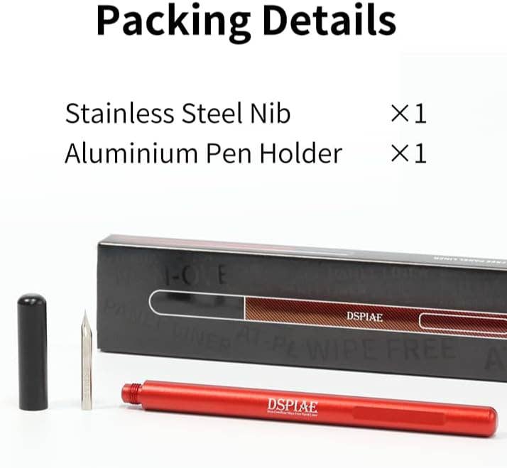 Plamokojo AT-PL Aluminum Fountain Pen for Inking - Image 6