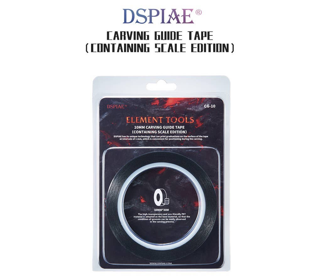 Plamokojo CG-02 2mm Engraving Guide Tape (with scale) - Image 3