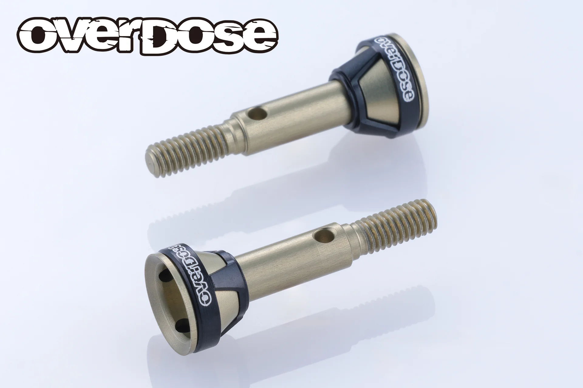 OVERDOSE OD3982 Light Weight Aluminum Rear Axle Shaft (For GALM ver.2/Black) - Image 2