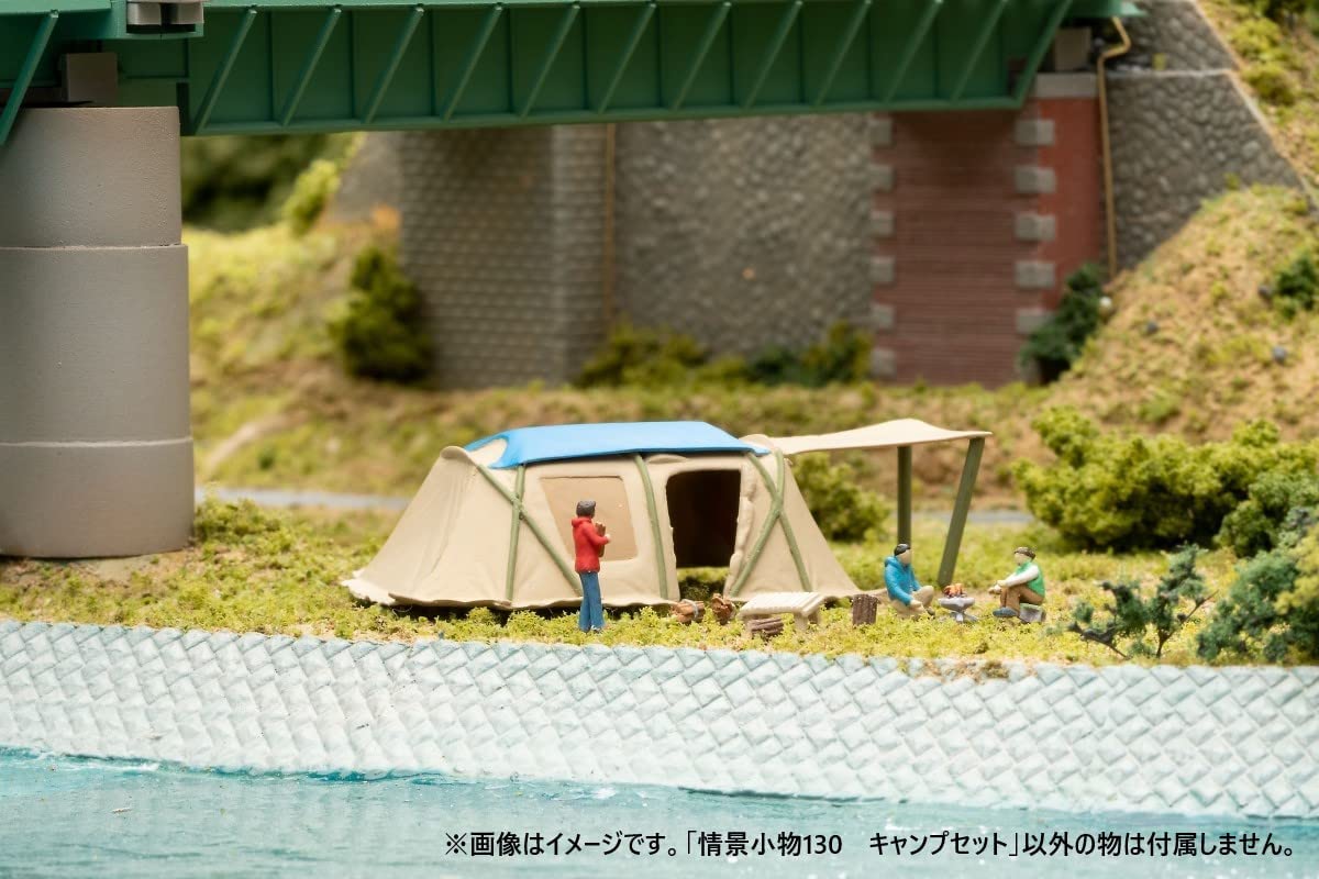 TOMYTEC 311775 Visual Scene Accessory 130 Camp Set - Image 4
