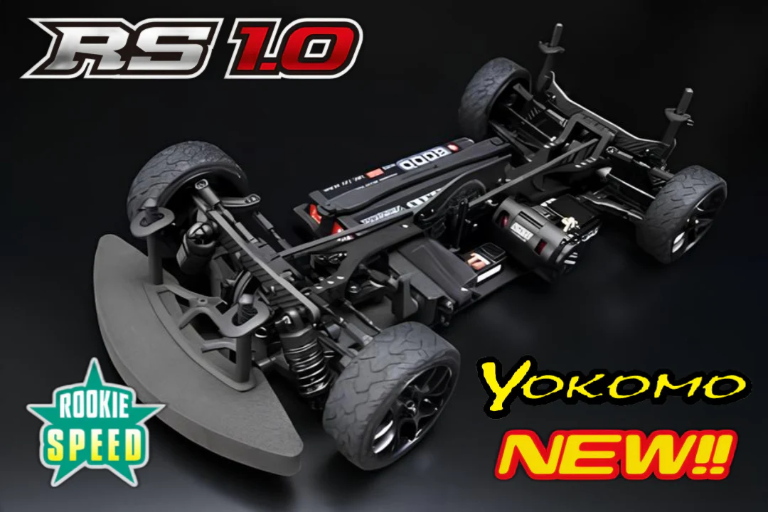 Yokomo RSR-010-1 Rookie Speed RS1.0 Aluminum Short Shock Kit with Conversion