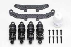 Yokomo RSR-010-1 Rookie Speed RS1.0 Aluminum Short Shock Kit with Conversion - Image 5