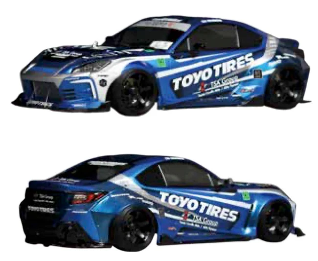 Pandora RC VGP-622 Vinyl & Logo Sticker SET Horino Hitoshi Specification <TOYO TIRES Official> - Image 2