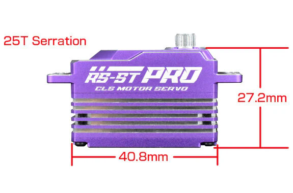 REVED RS-STPK RS-ST PRO Drift Digital Servo - BLACK - Image 5