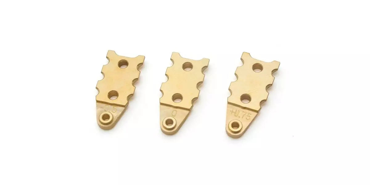 Kyosho R246-1321HW NEW Brass H Plate Holder for MR-04 0.5/0/0.75mm