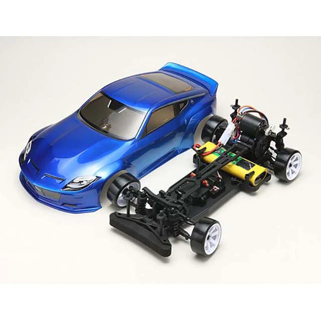Yokomo DP-RZ34BL Drift Package 2WD Nissan Fairlady Z (RZ34) Body Assembly Kit Blue (pre-cut)