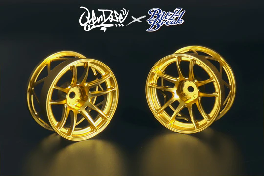 OVERDOSE BB-RW-041 VALINO N820S Aluminum Wheel OVERDOSE ver. UL-SPEC 26mm (Gold Anodized/OFF+7)