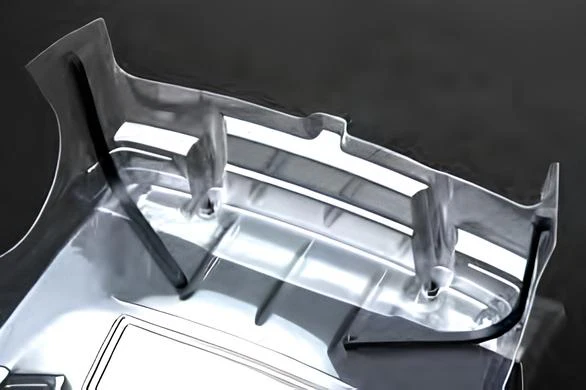 Yokomo MS-016BS Touring Car Body Stiffeners - Image 2