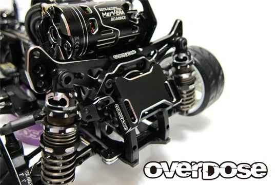 OVERDOSE OD3975 JT Aluminum Rear ESC Mount Type-2 (For GALM Series/Red) - Image 3