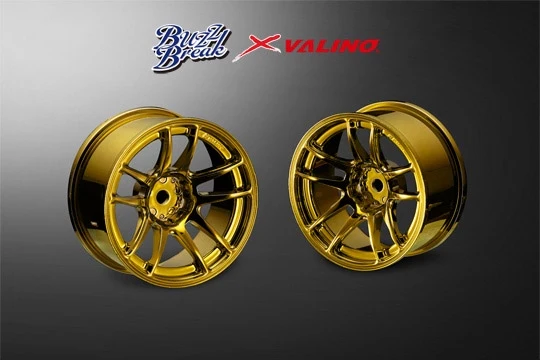 OVERDOSE BB-RW-021 VALINO N820S Wheel 26mm (BB Gold Plated / OFF+7)